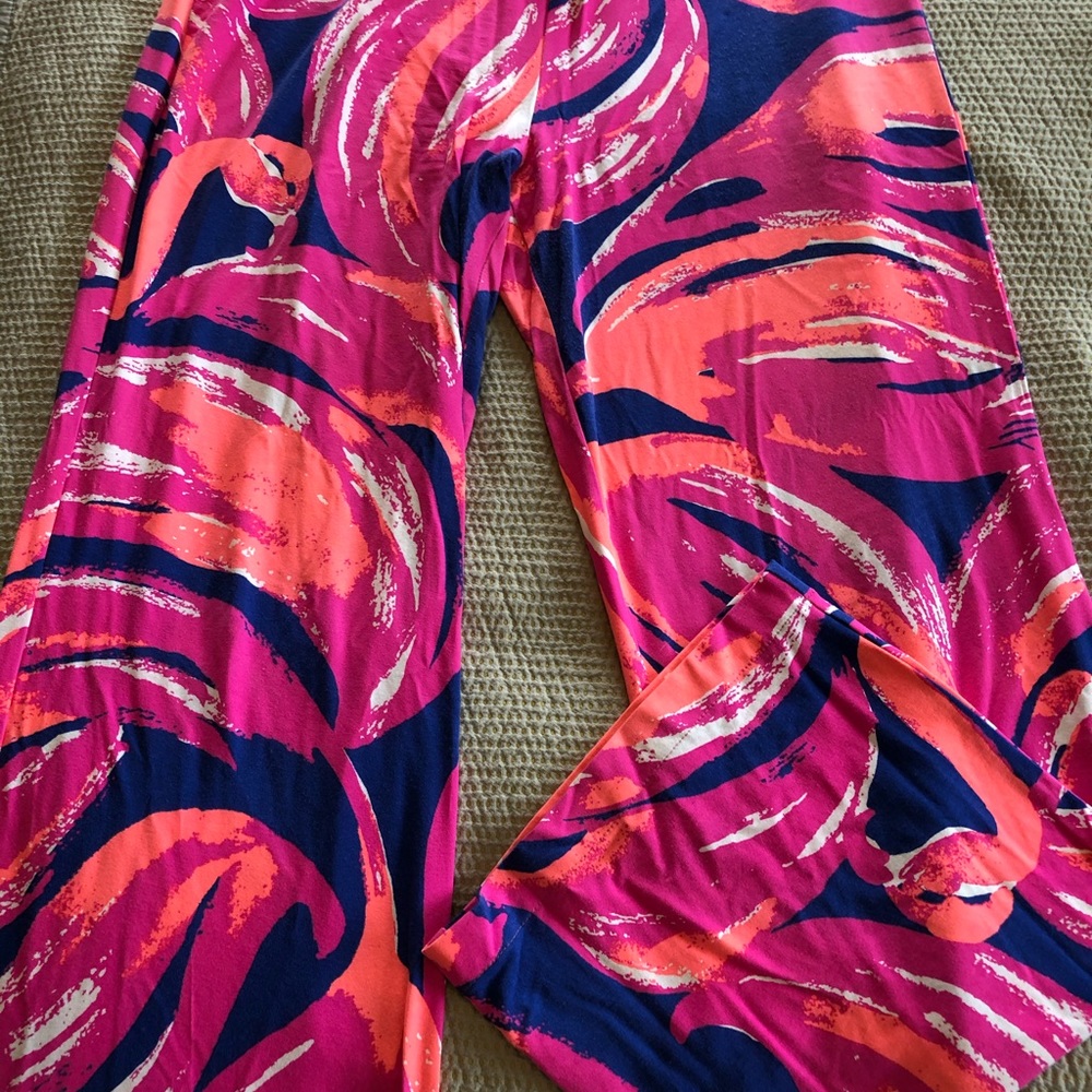 Lilly Pulitzer fitted flare pants